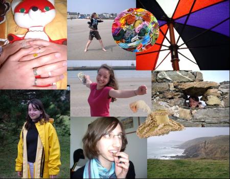 Souvenirs d'une Rizou et d'une Zoune cousinant au bout de la Bretagne !